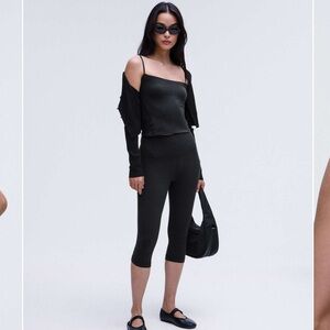 Lululemon Wundermost Ultra-Soft Nulu Spaghetti-Strap Cami Tank Black size large